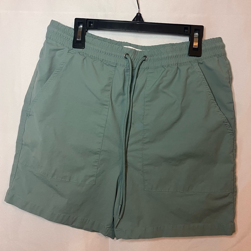 Green Drawstring Shorts